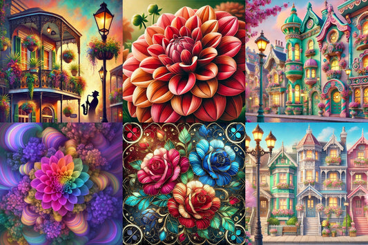 5DDPaints.com 🌟 2025 Best Sellers Bundle – Instant Download (6 PNGs)