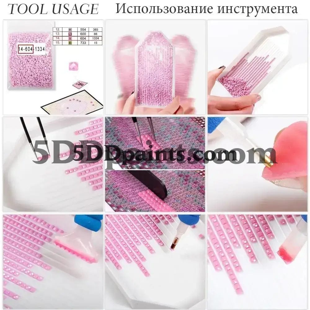Amazello decoration 5D Diamond Painting Oh Christmas Tree