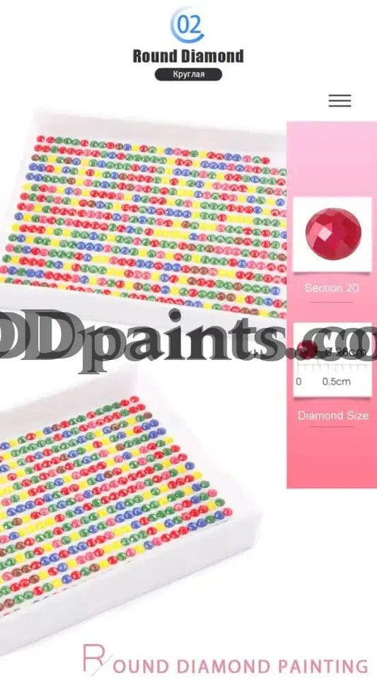 Amazello arts and crafts kit 5D Diamond Painting Sunny Day Maltese