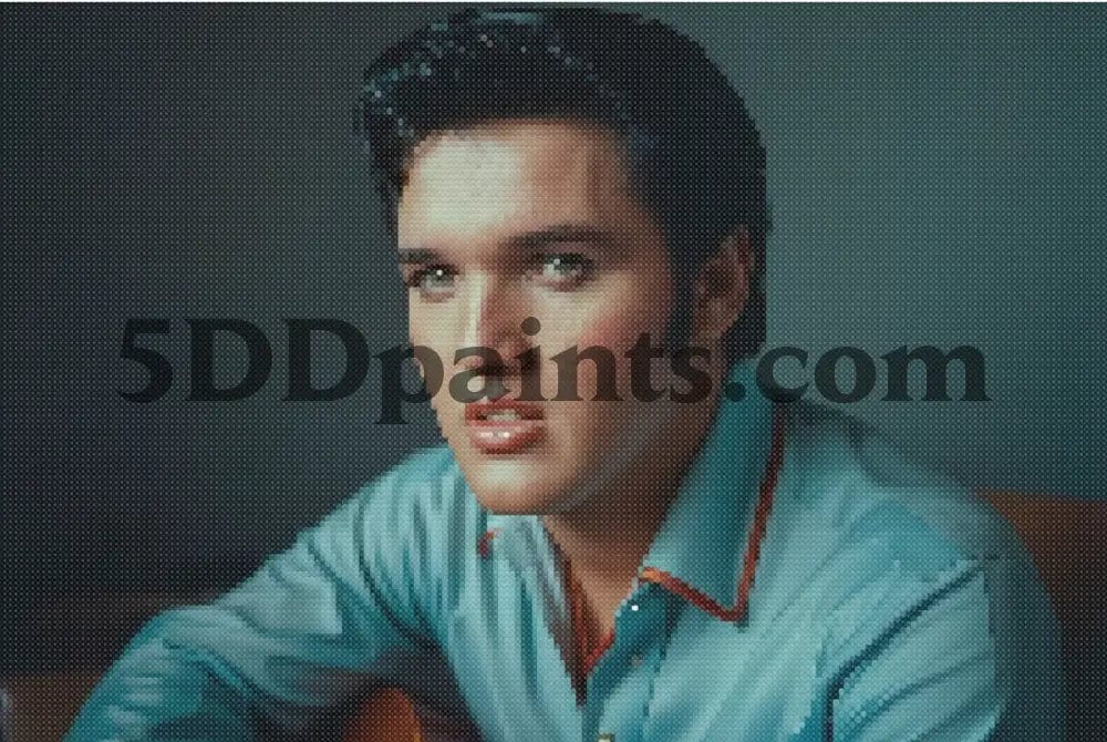Amazello Art & Craft Kits 5D Diamond Painting Young Elvis **Exclusive Collection**