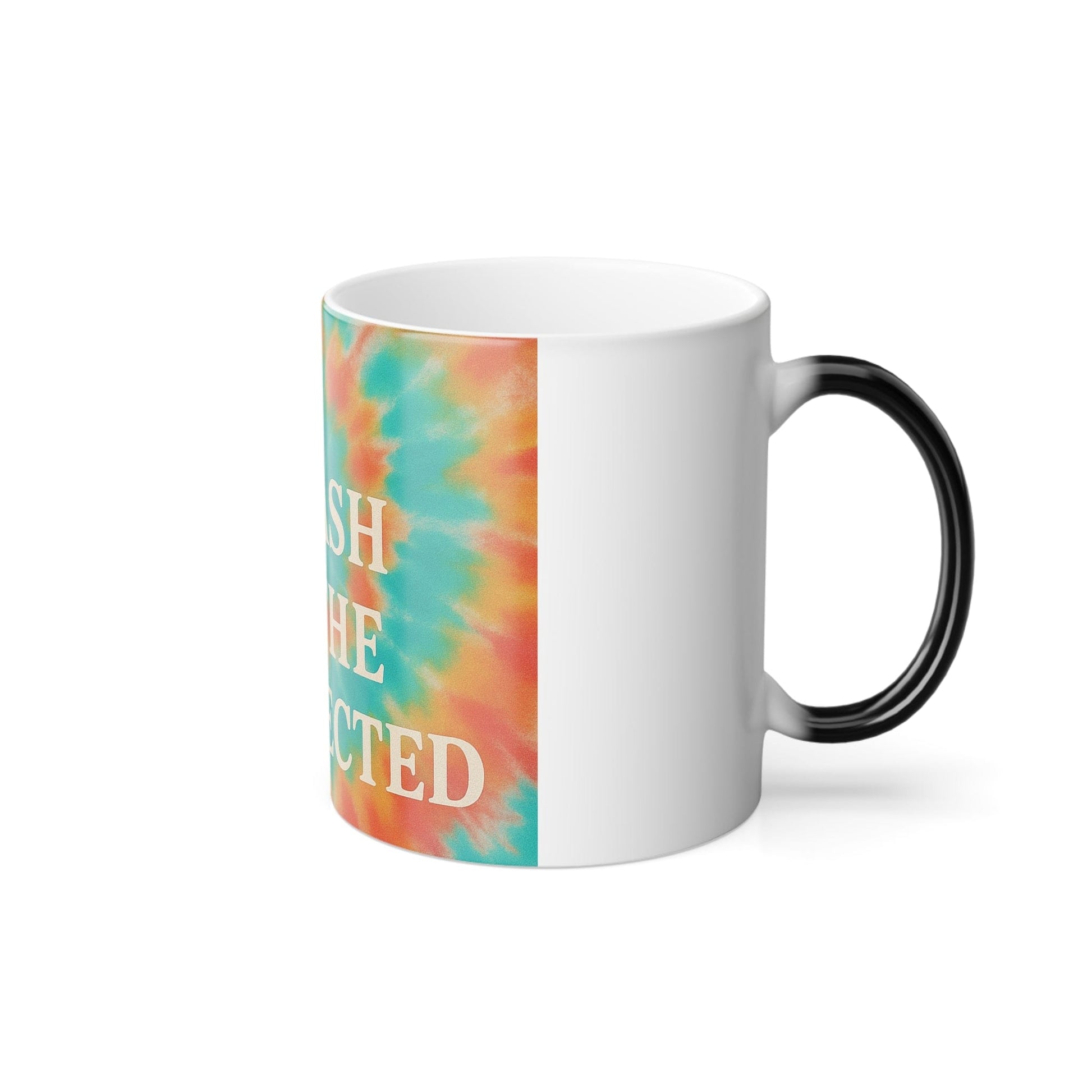 Printify Mug 11oz A Splash of the Unexpected Color Morphing Mug – Heat-Reactive Tie-Dye Coffee Cup (11oz)