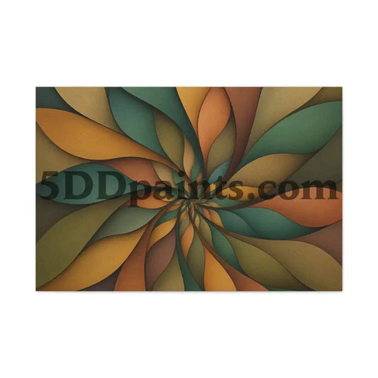 Printify Canvas 36″ x 24″ (Horizontal) / 1.25" Abstract Swirl Canvas Art Print