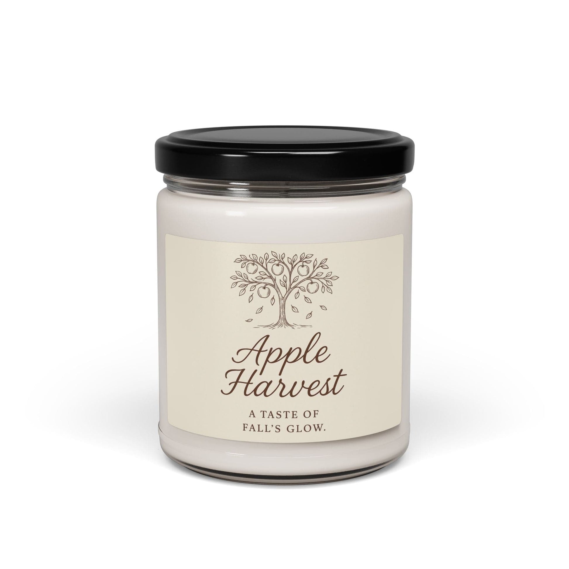 Printify Home Decor Apple Harvest / 9oz Apple Harvest Scented Soy Candle - 9oz | A Taste of Fall's Glow