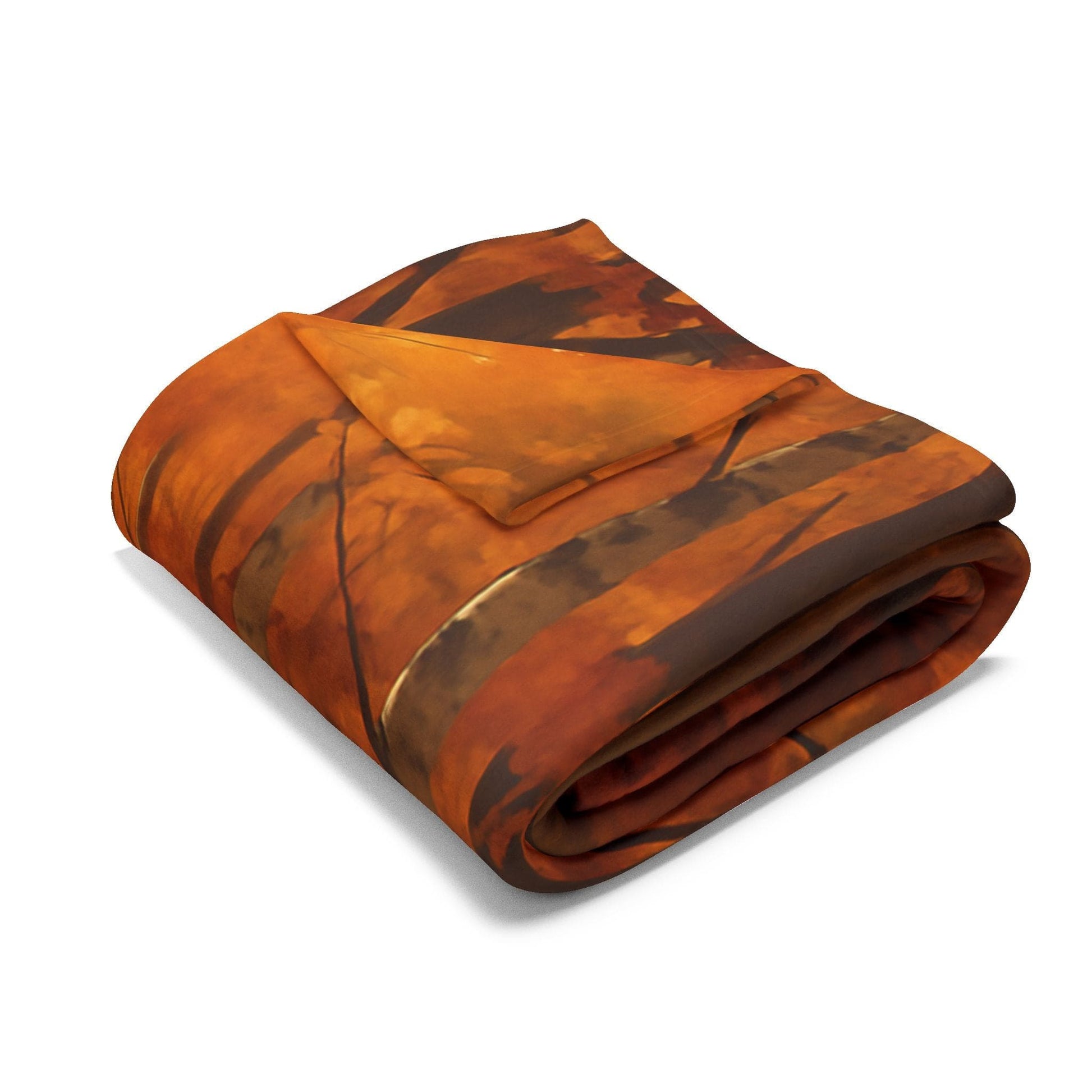 Printify Home Decor Autumn Forest Arctic Fleece Blanket - Cozy Fall Decor