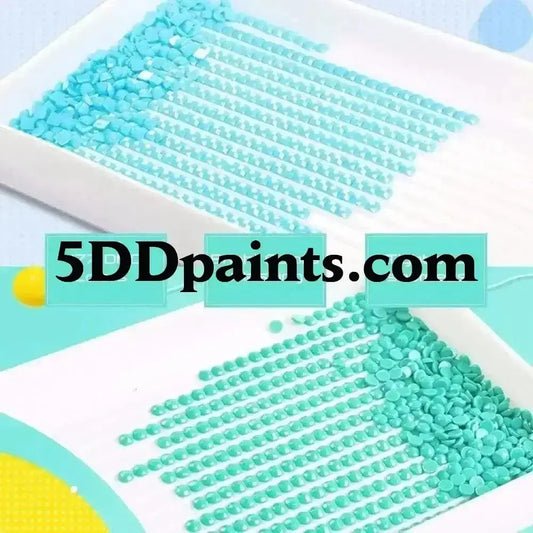 5DDPaints.com arts and crafts kit Cliffs of Serenity Diamond Painting Kit