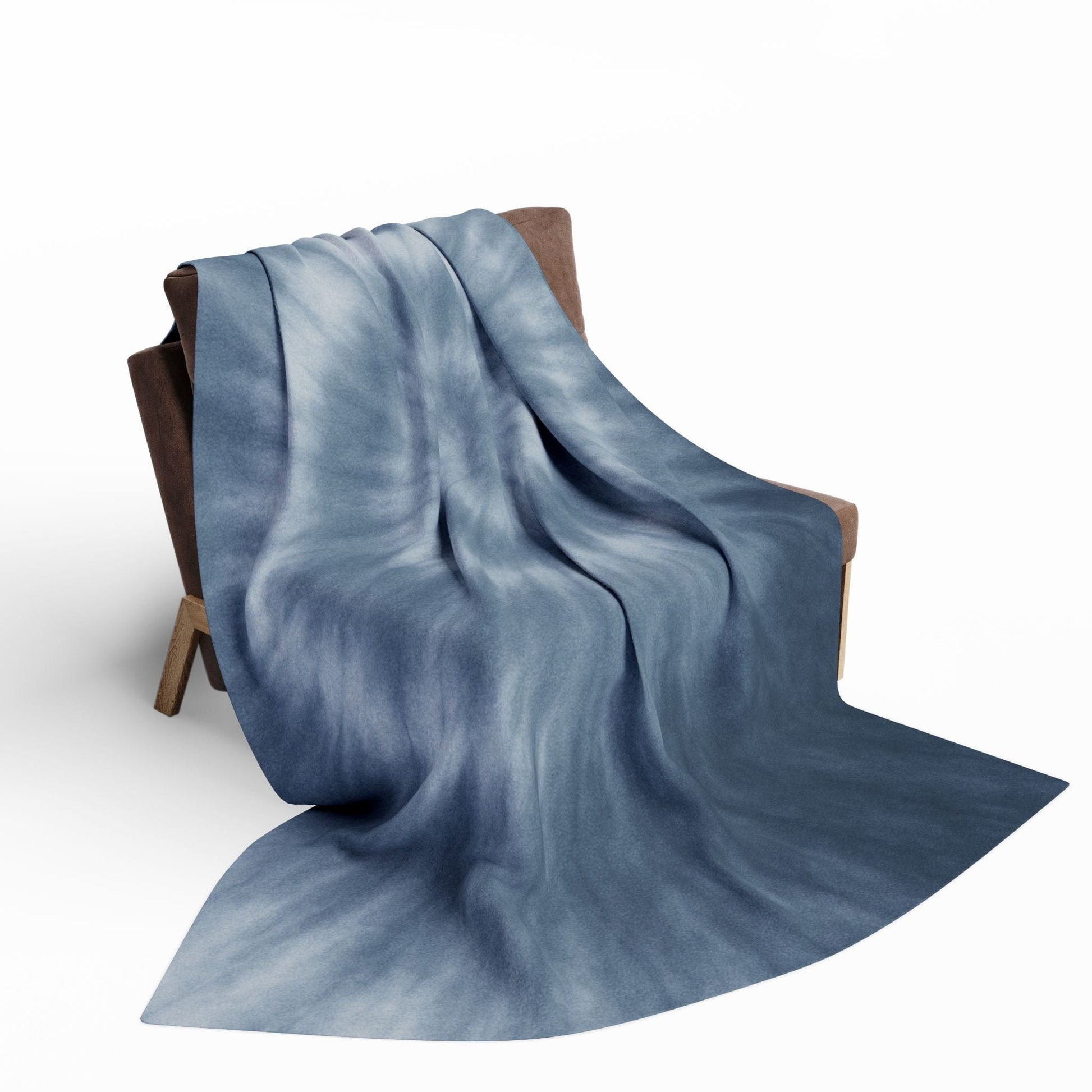 Printify Home Decor Cozy Tie-Dye Fleece Blanket | Soft Arctic Throw