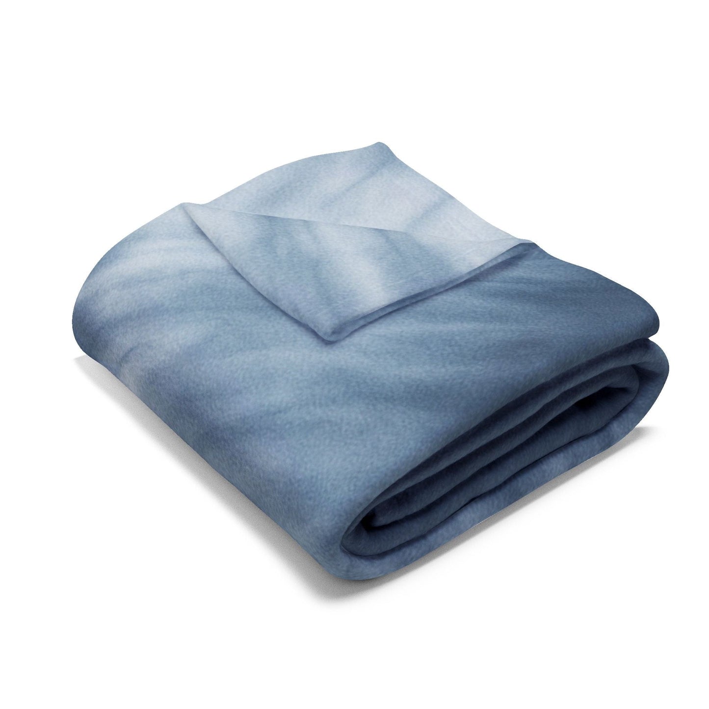 Printify Home Decor Cozy Tie-Dye Fleece Blanket | Soft Arctic Throw