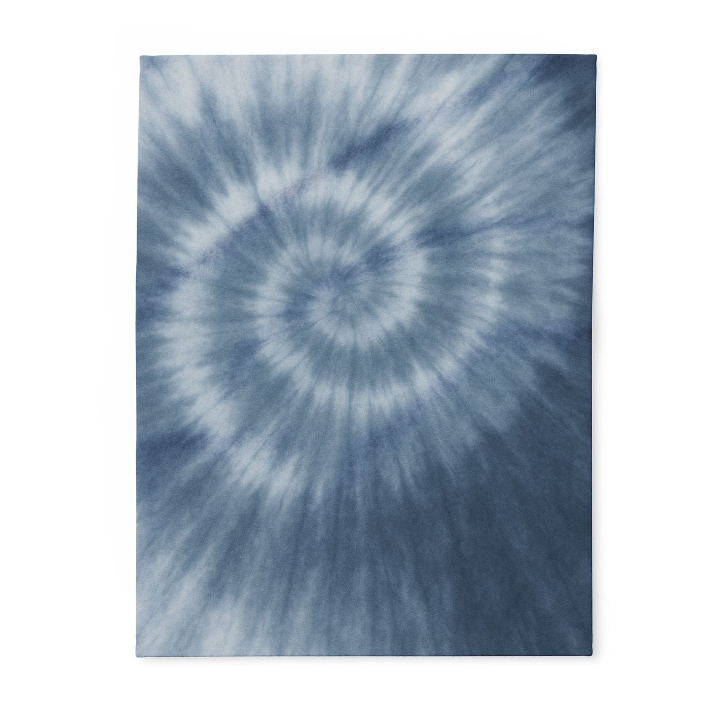 Printify Home Decor 30'' × 40'' Cozy Tie-Dye Fleece Blanket | Soft Arctic Throw