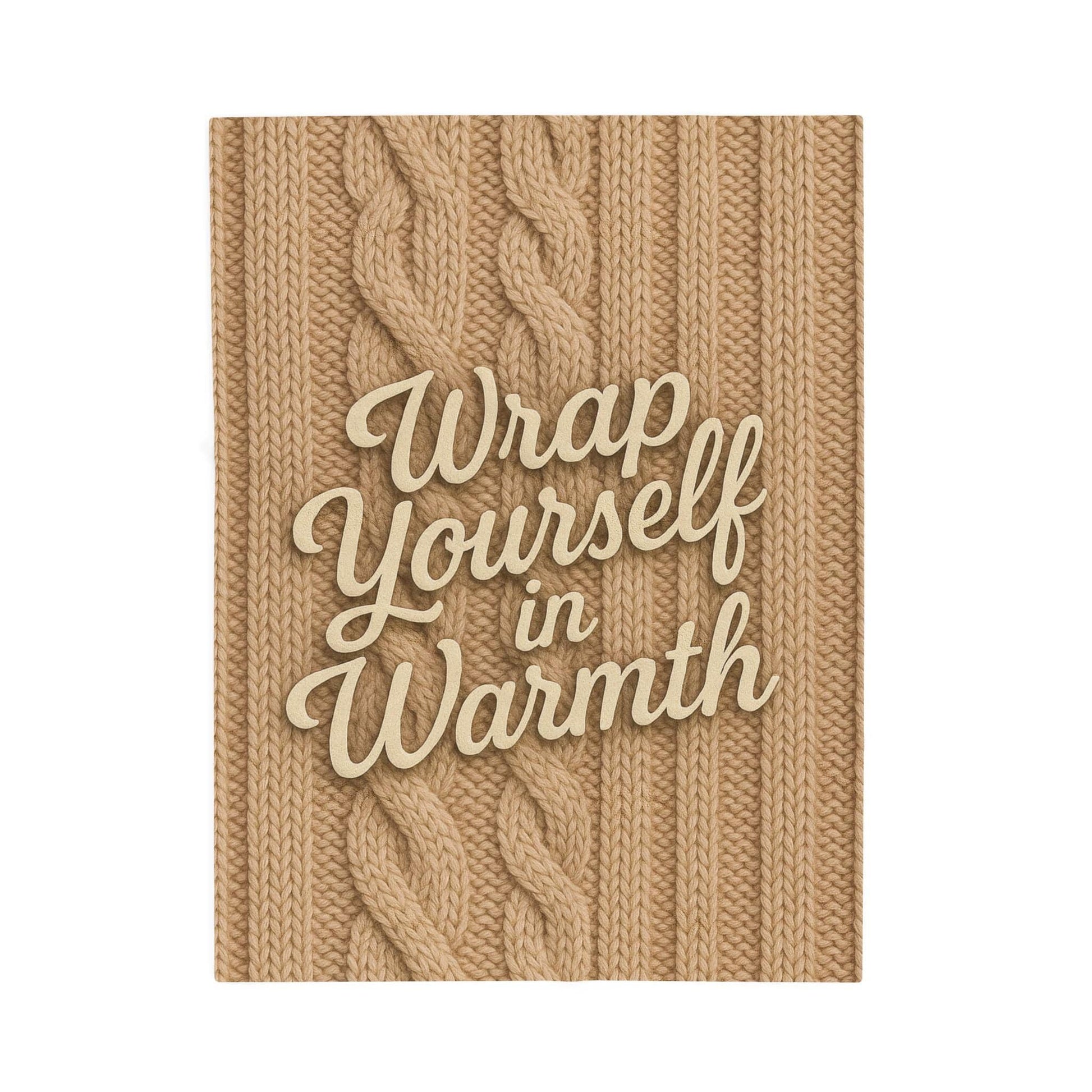 Printify All Over Prints 30" × 40" Cozy Velveteen Plush Blanket | Wrap Yourself in Warmth | Perfect for Winter