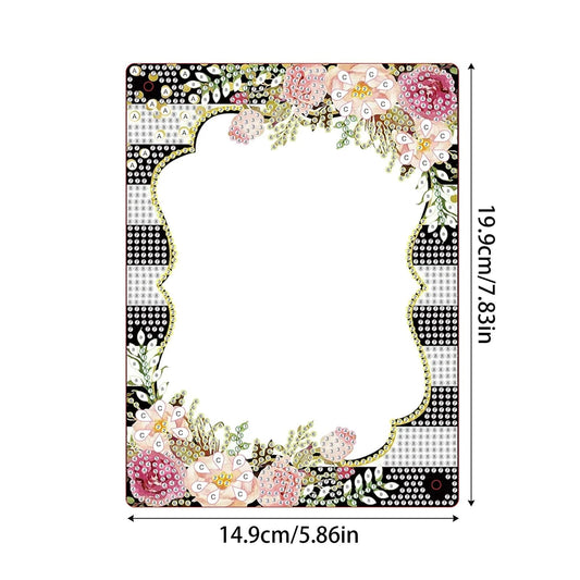 5DDpaints.com arts and crafts kit Flowers Diamond Art Painting Desktop Ornament Picture Frame Kit