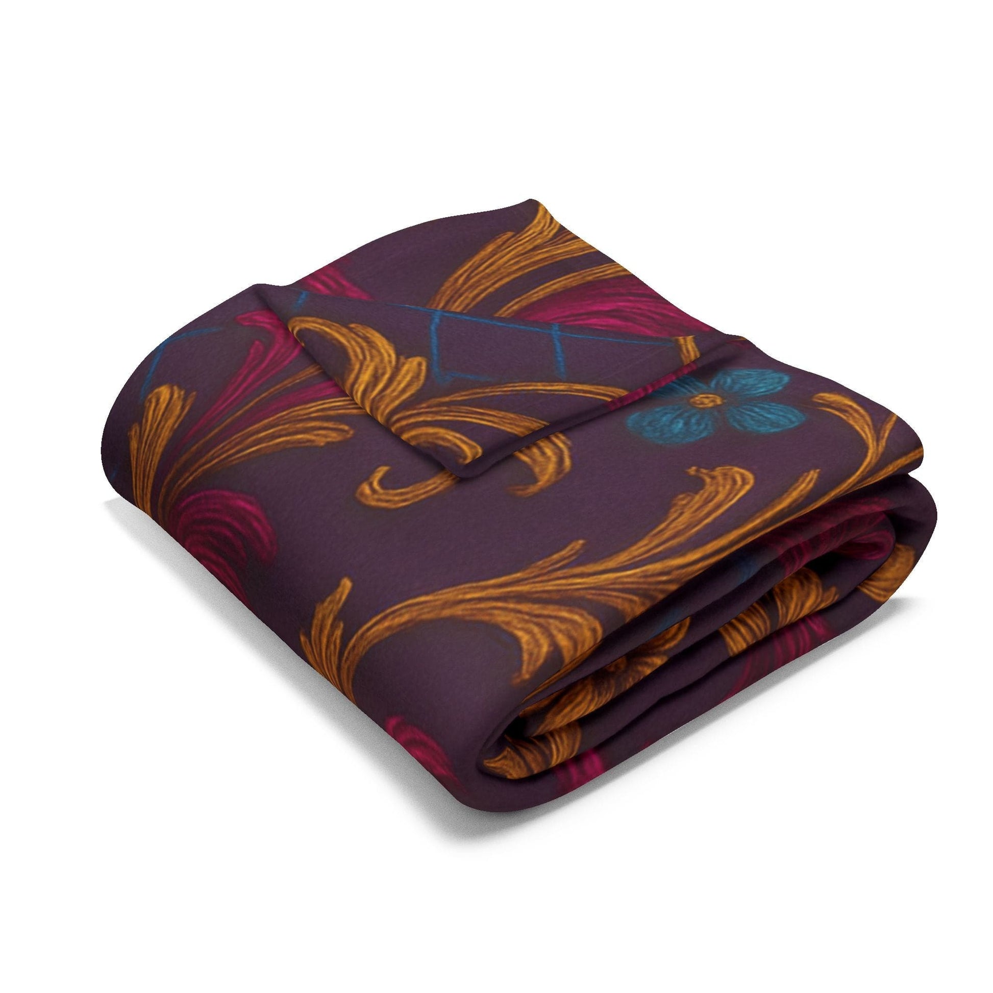 Printify Home Decor Elegant Floral Arctic Fleece Blanket