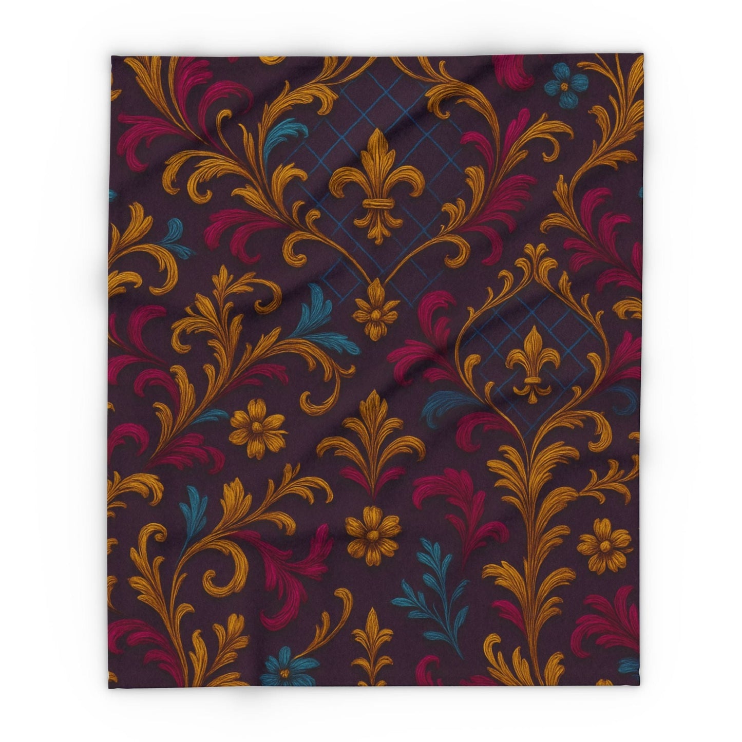 Printify Home Decor 50" × 60" Elegant Floral Arctic Fleece Blanket