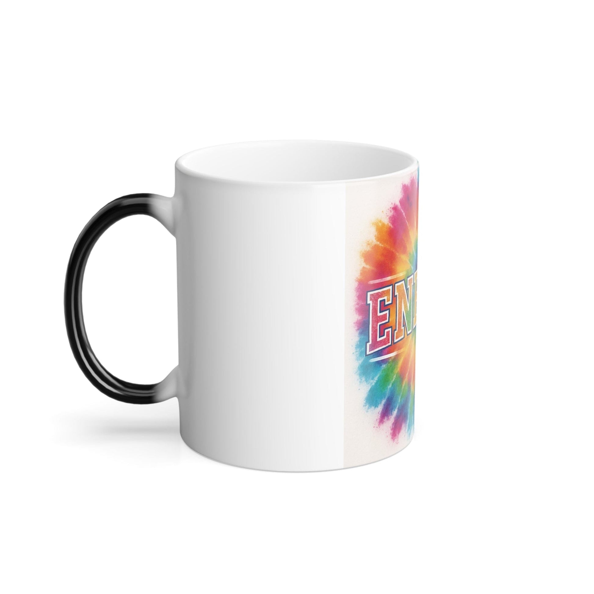 Printify Mug 11oz Energy Tie-Dye Color Morphing Mug