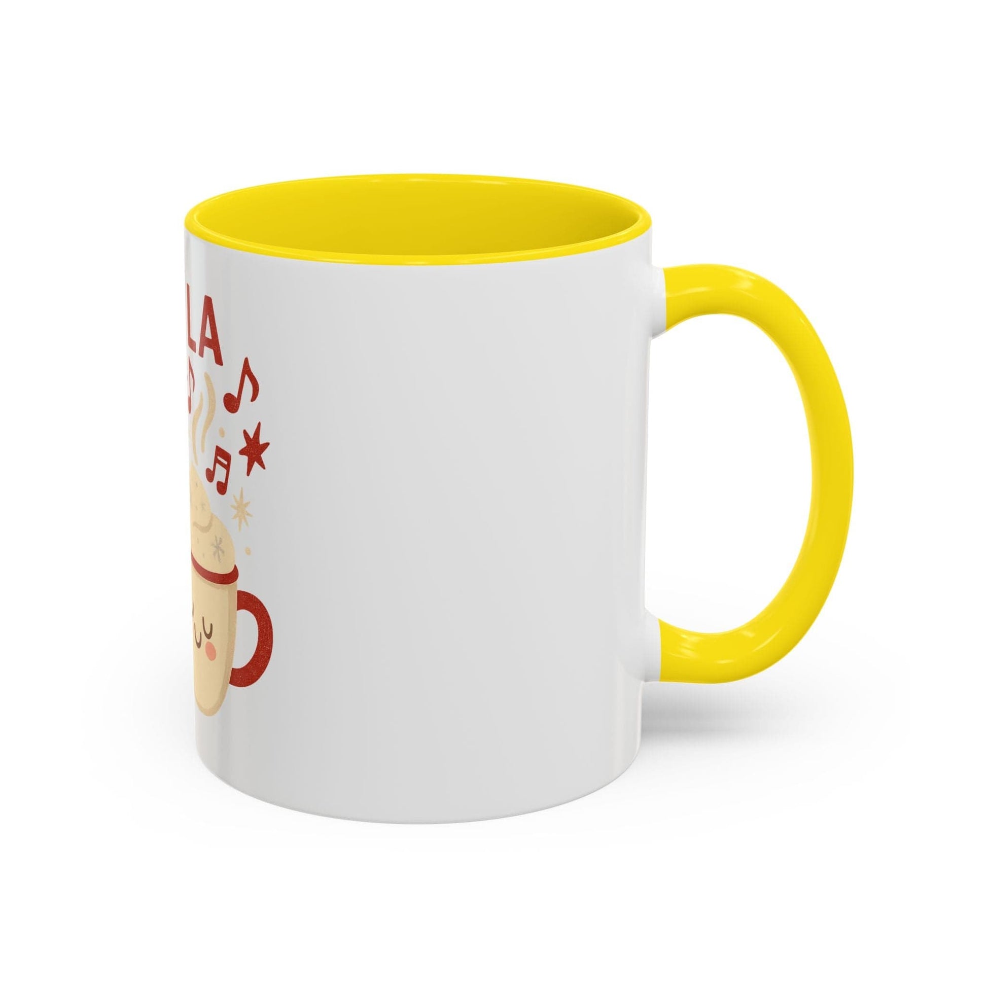 Printify Mug Fa La La La Latte Mug – Festive Holiday Coffee Cup (11oz / 15oz, Multi-Color Options)