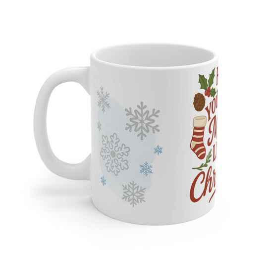 Printify Mug 11oz Have Yourself a Merry Little Christmas 11oz Mug – Festive Ceramic Holiday Cup
