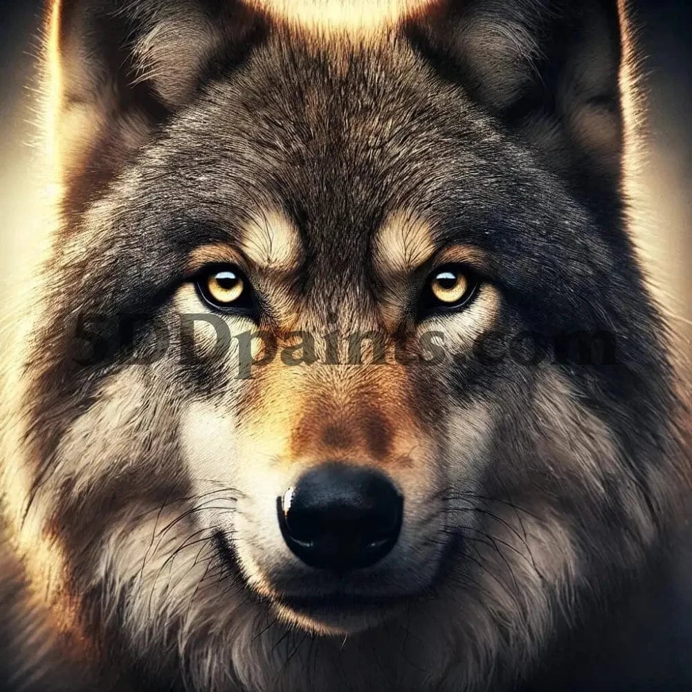 5DDPaints.com Art & Craft Kits Majestic Beasts: The Wildlife Portrait Collection (50X50cm)