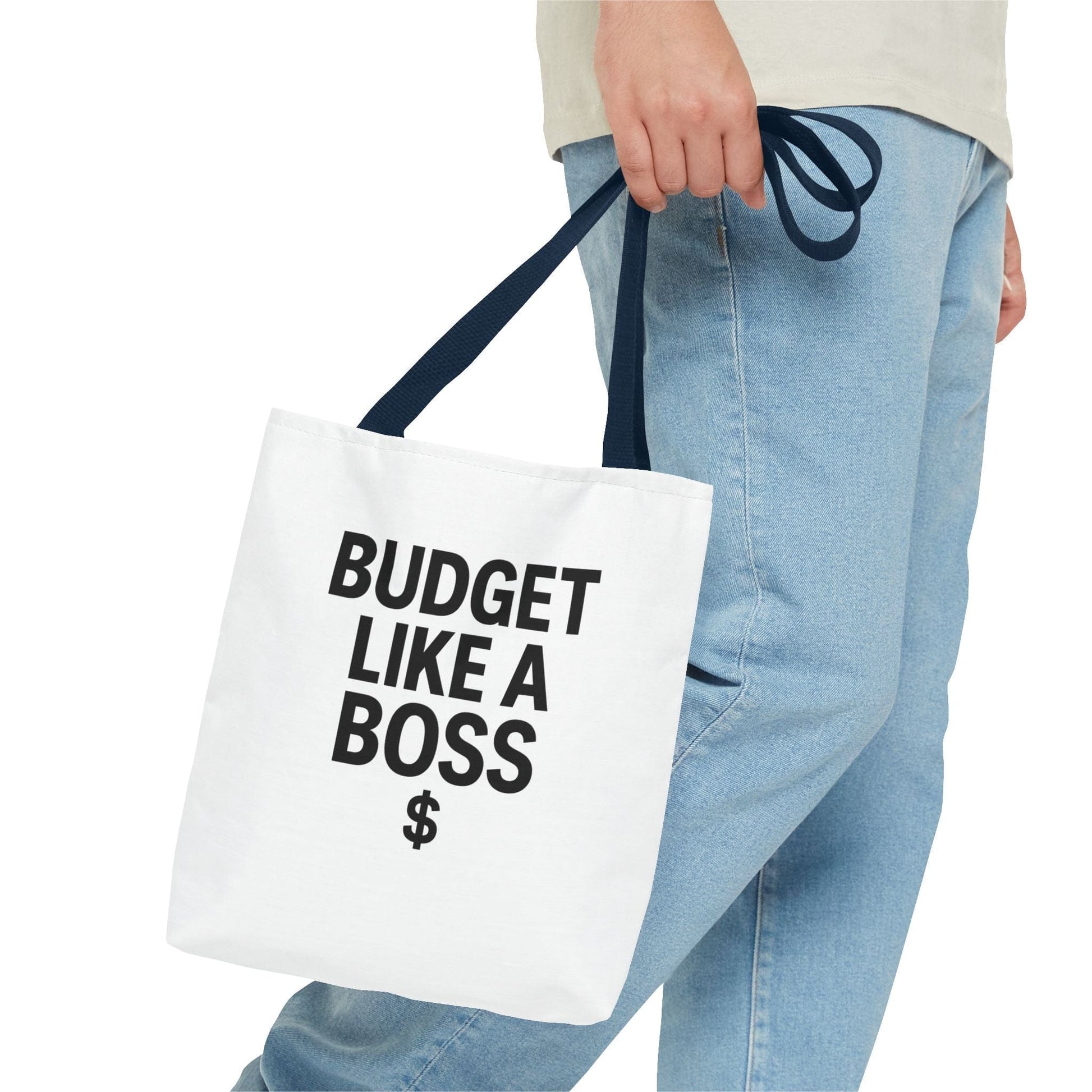 Printify Bags Motivational Tote Bag - 'Budget Like A Boss'