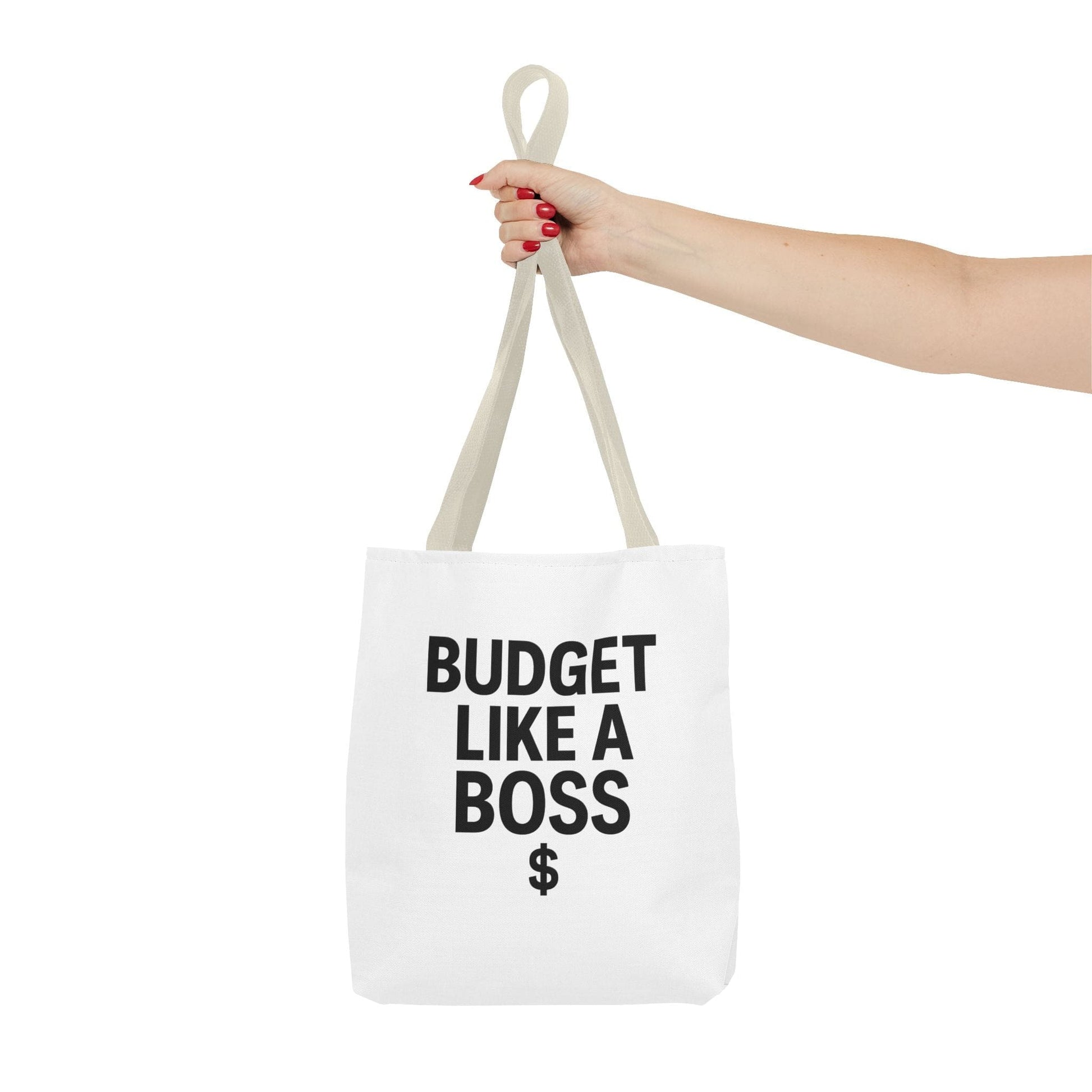 Printify Bags Motivational Tote Bag - 'Budget Like A Boss'