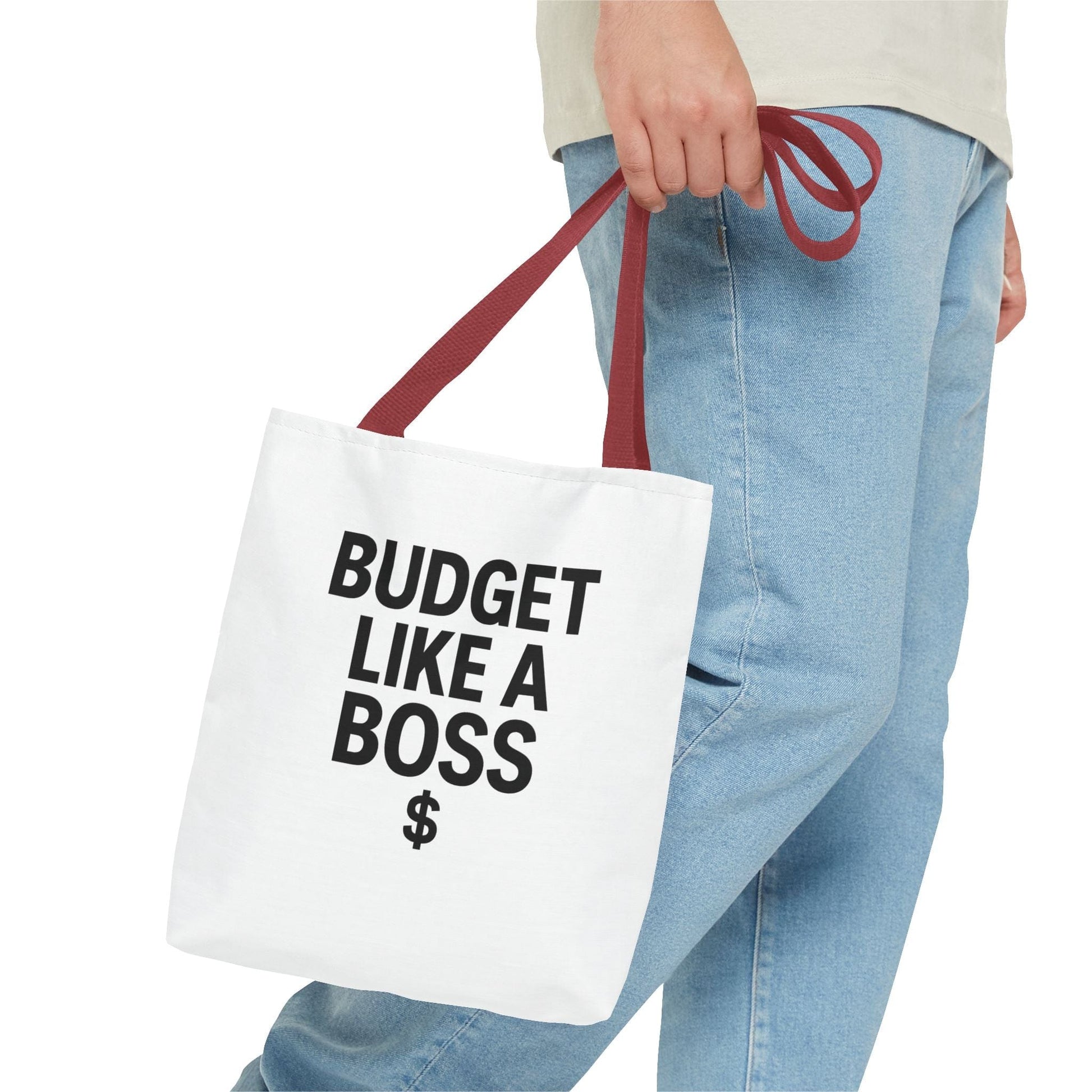 Printify Bags Motivational Tote Bag - 'Budget Like A Boss'