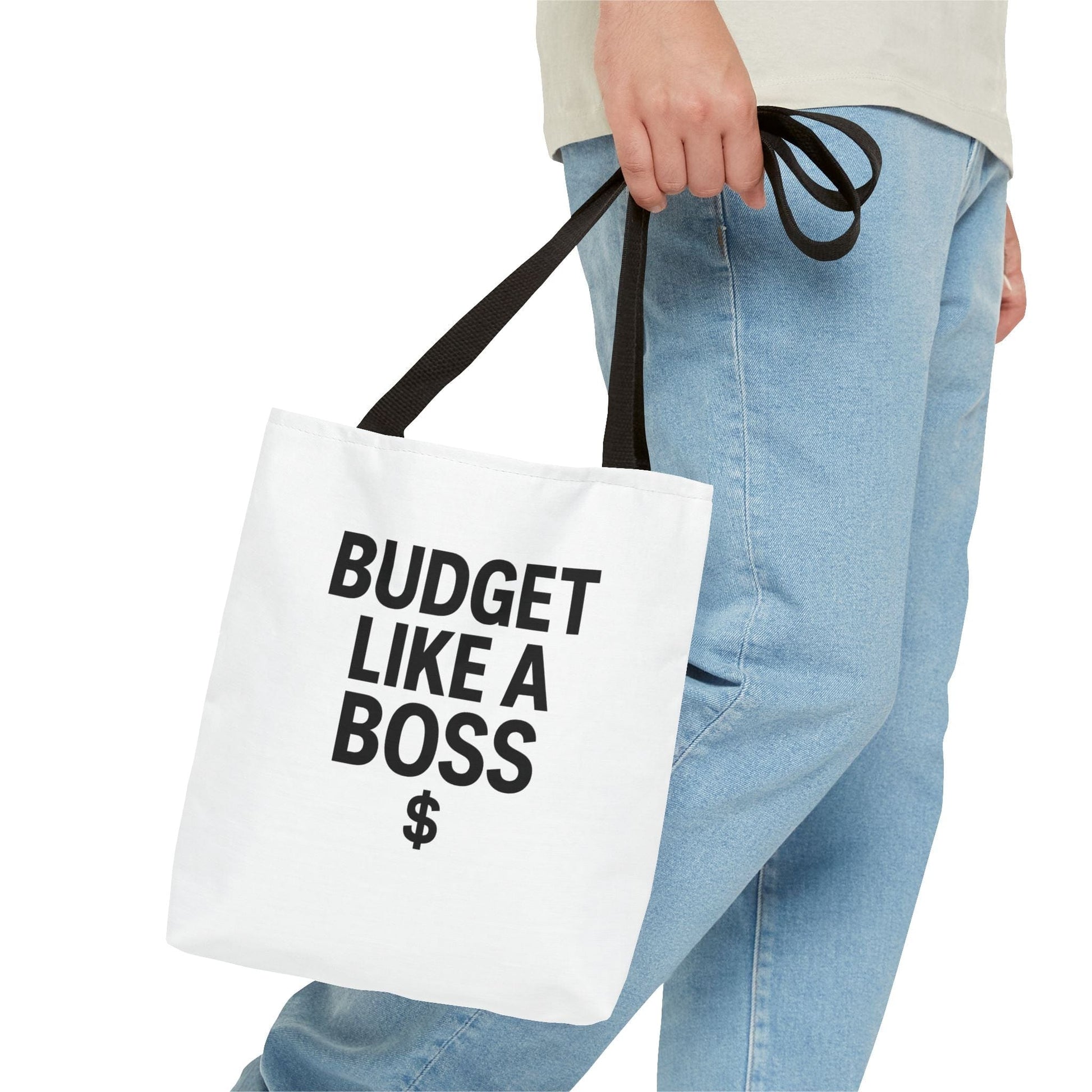 Printify Bags Motivational Tote Bag - 'Budget Like A Boss'
