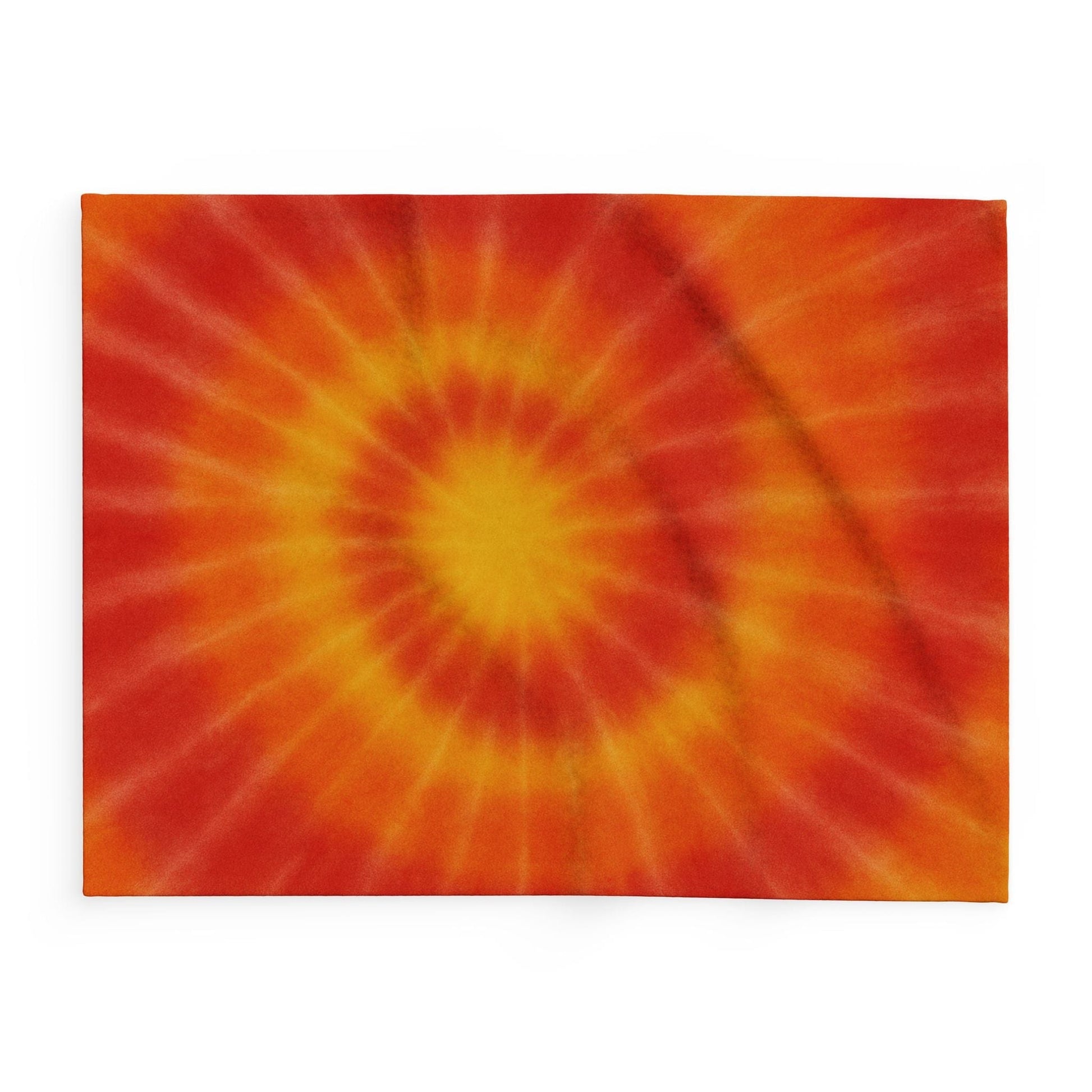 Printify Home Decor Phoenix Tie-Dye Arctic Fleece Blanket - Cozy Warmth for Vibrant Spaces