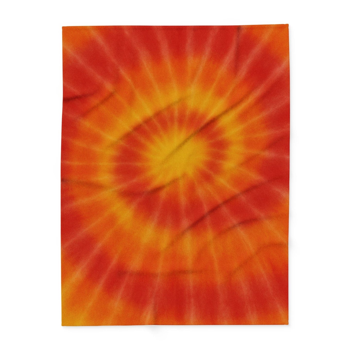 Printify Home Decor 60" × 80" Phoenix Tie-Dye Arctic Fleece Blanket - Cozy Warmth for Vibrant Spaces