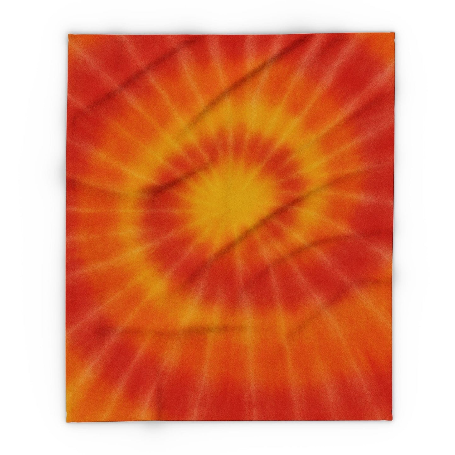 Printify Home Decor 50" × 60" Phoenix Tie-Dye Arctic Fleece Blanket - Cozy Warmth for Vibrant Spaces