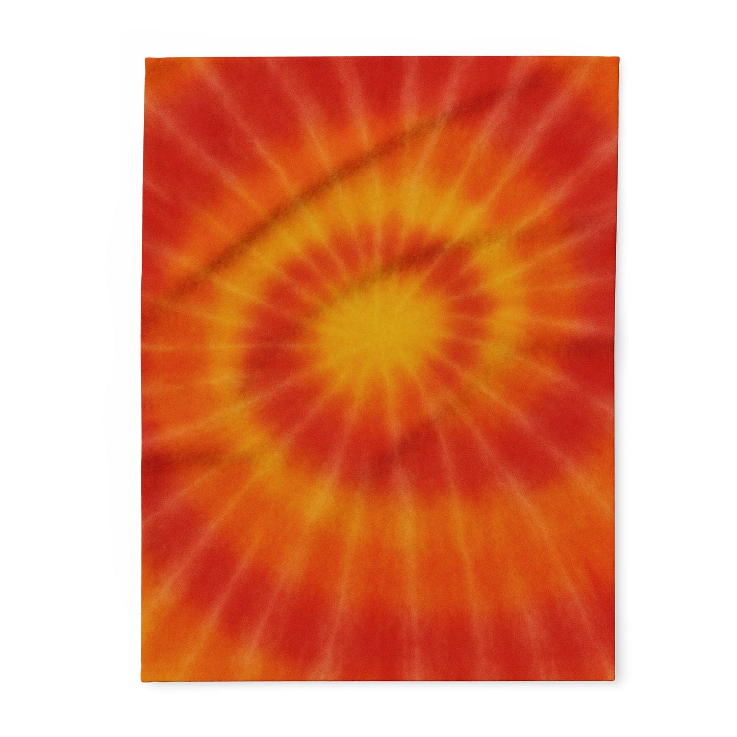 Printify Home Decor 30'' × 40'' Phoenix Tie-Dye Arctic Fleece Blanket - Cozy Warmth for Vibrant Spaces