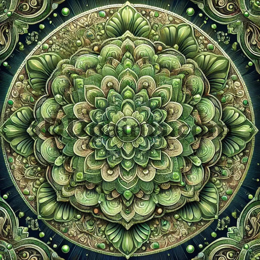 5DDPaints.com Art & Craft Kits Radiant Mandala Art Collection - 4-Piece Set (40x50 cm)