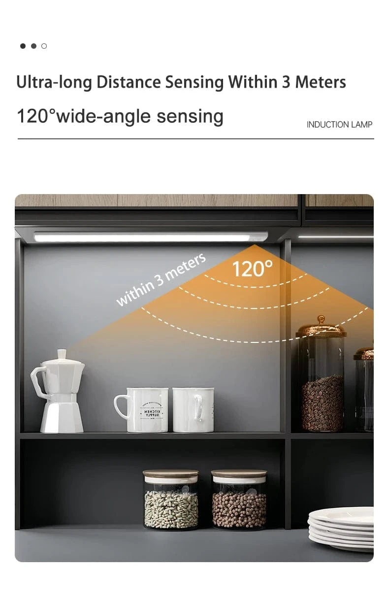 Amazello lights Rechargeable Motion Sensor LED Cabinet Light