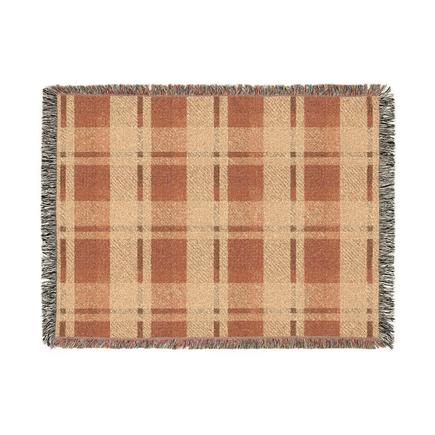 Printify Home Decor Artwork / 80" × 60" Rustic & Nostalgic – “Hearth & Home” - Cozy Woven Blanket