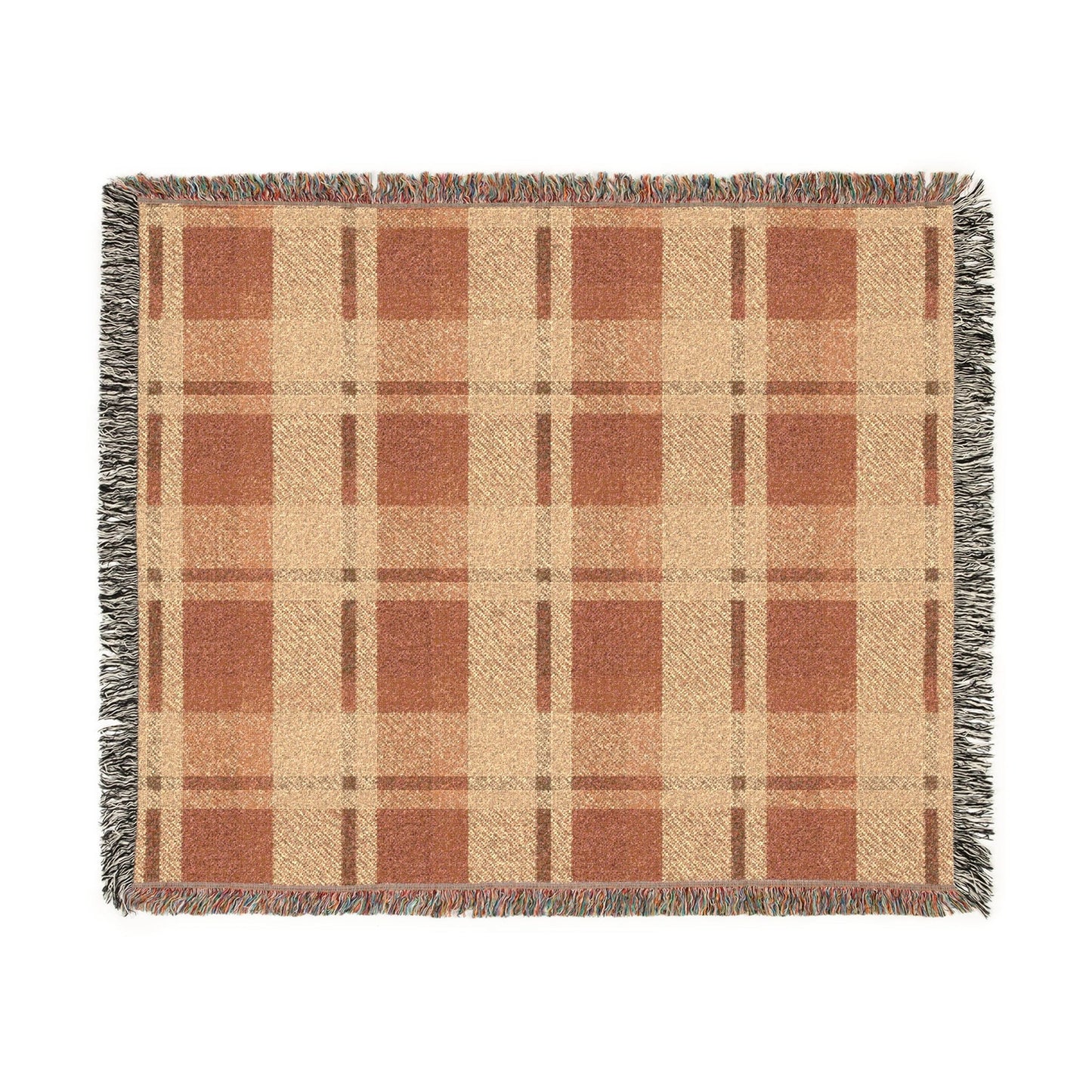 Printify Home Decor Artwork / 60" × 50" Rustic & Nostalgic – “Hearth & Home” - Cozy Woven Blanket