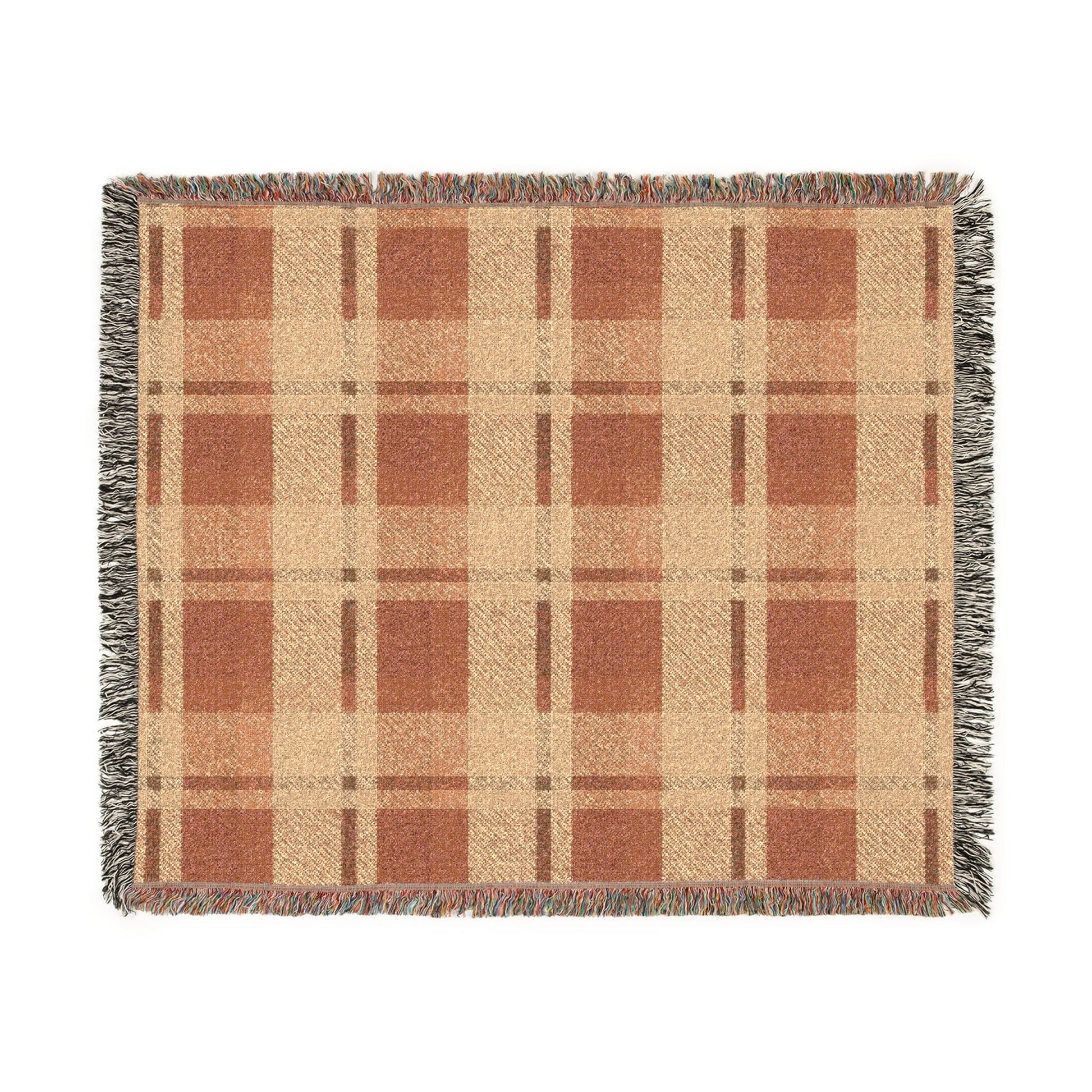 Printify Home Decor Artwork / 60" × 50" Rustic & Nostalgic – “Hearth & Home” - Cozy Woven Blanket