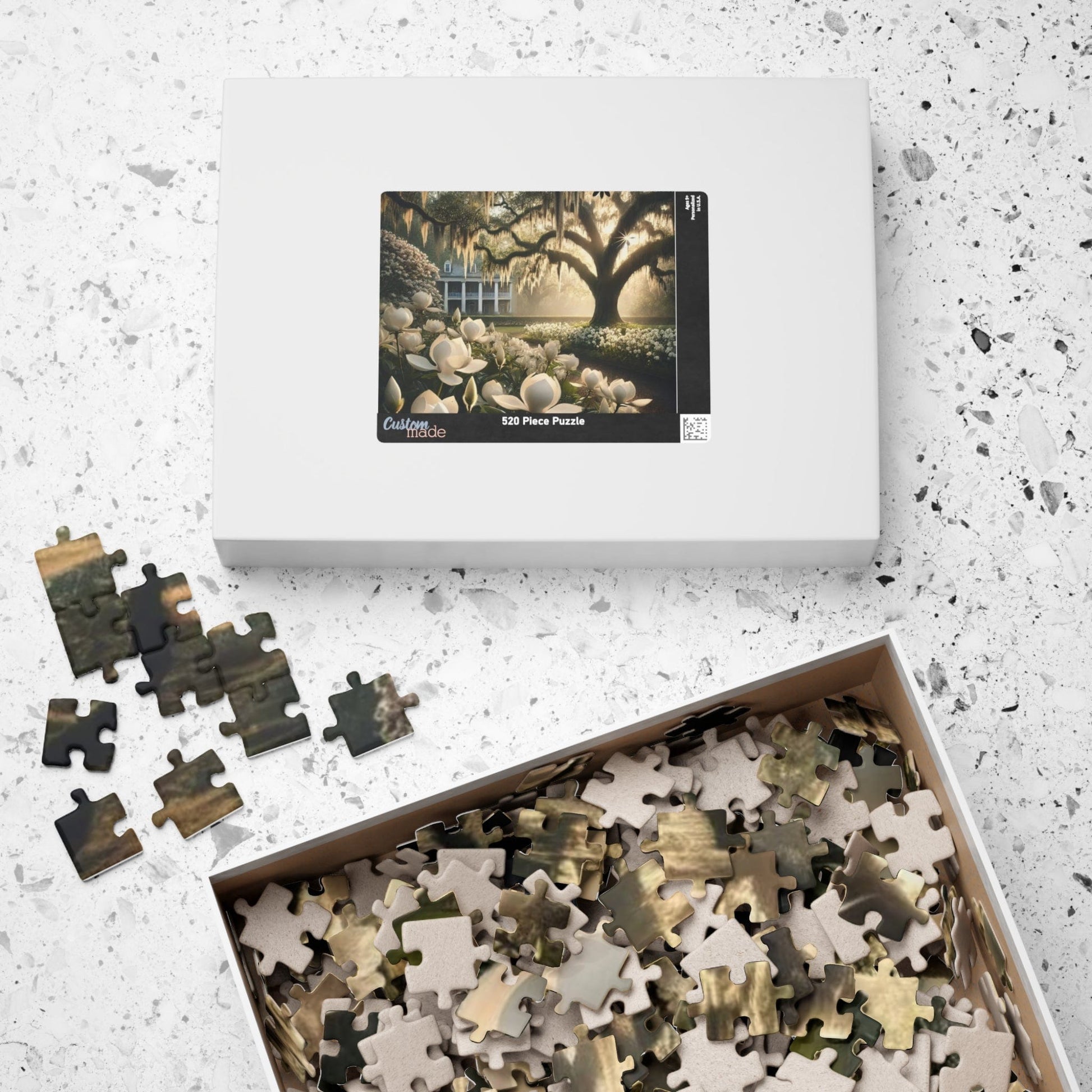 Printify Puzzle Southern Serenity Puzzle– Nature-Themed Jigsaw for Relaxation & Family Fun (252 or 520 Pieces