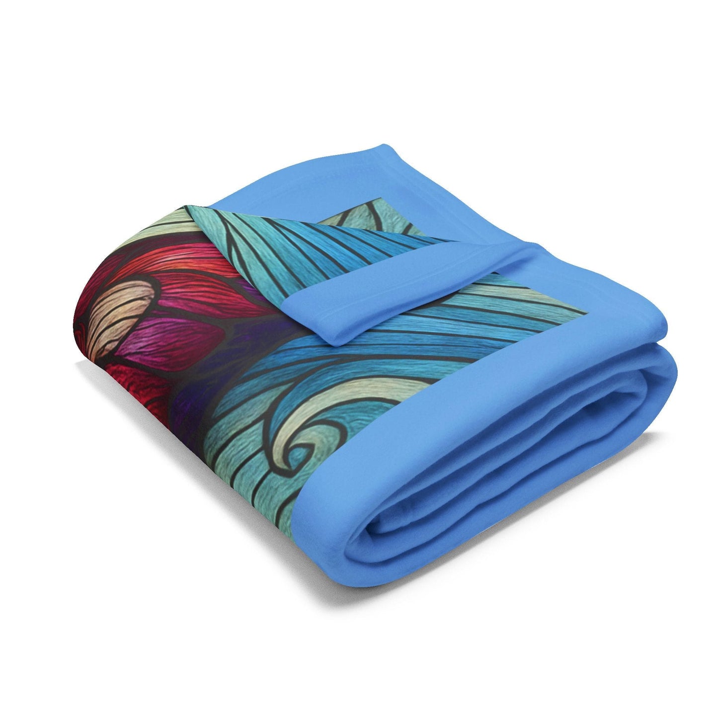 Printify Home Decor Vibrant Butterfly Comfort - Arctic Fleece Blanket