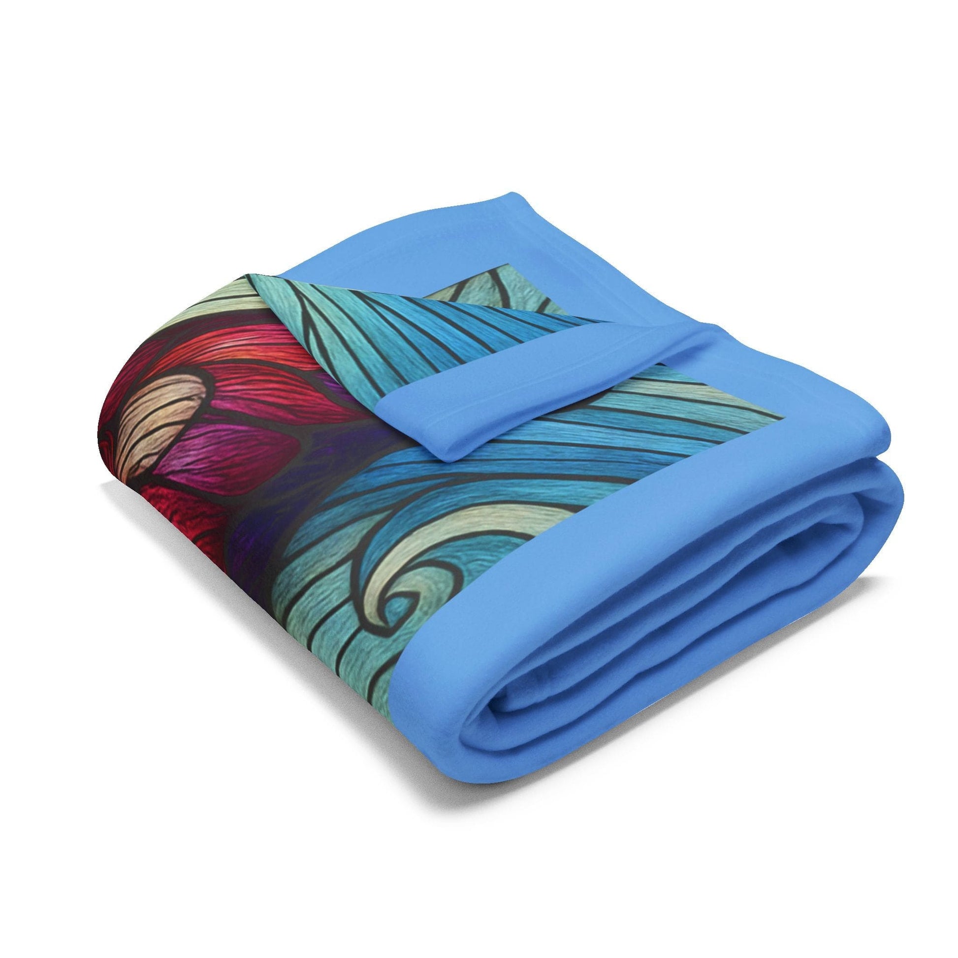 Printify Home Decor Vibrant Butterfly Comfort - Arctic Fleece Blanket
