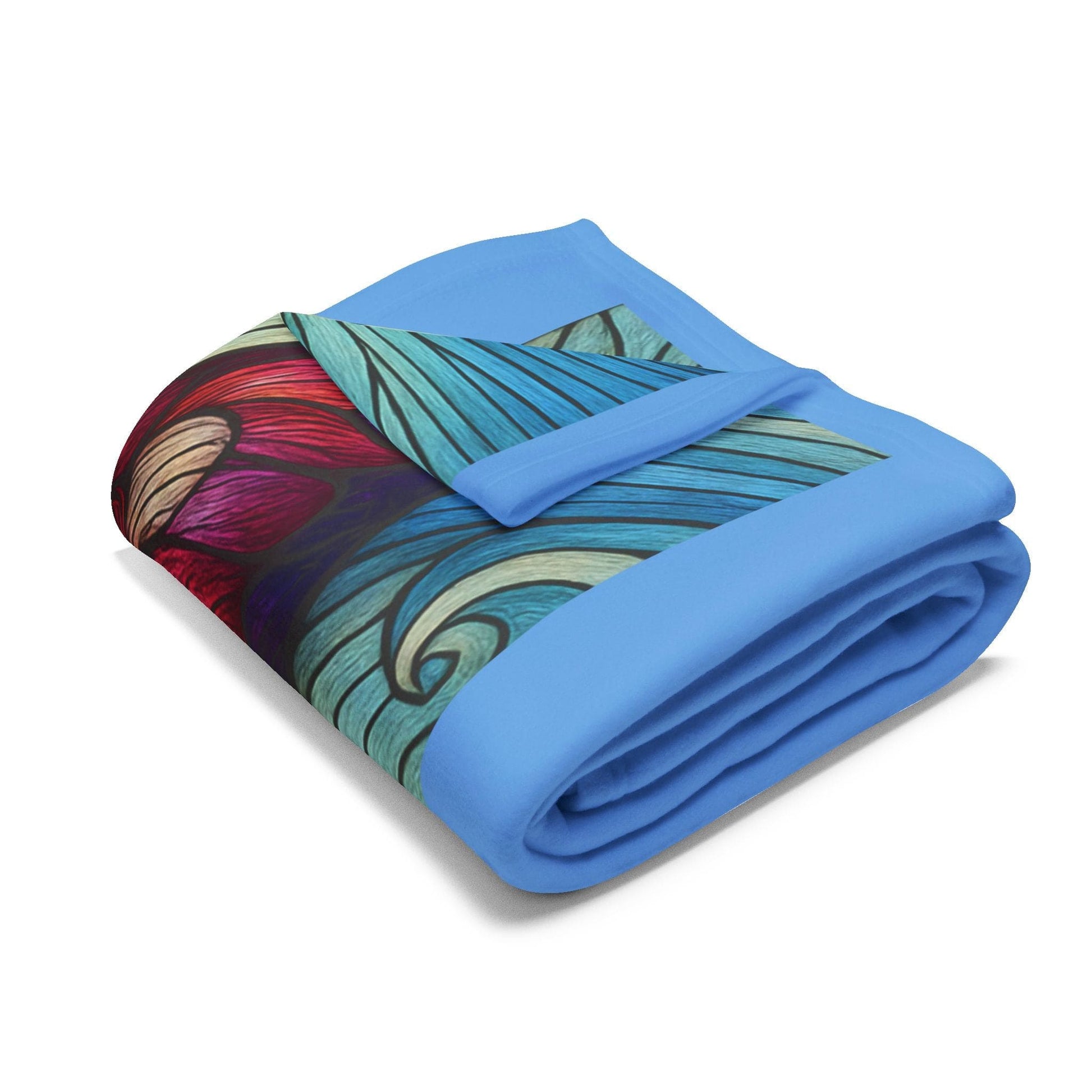 Printify Home Decor Vibrant Butterfly Comfort - Arctic Fleece Blanket