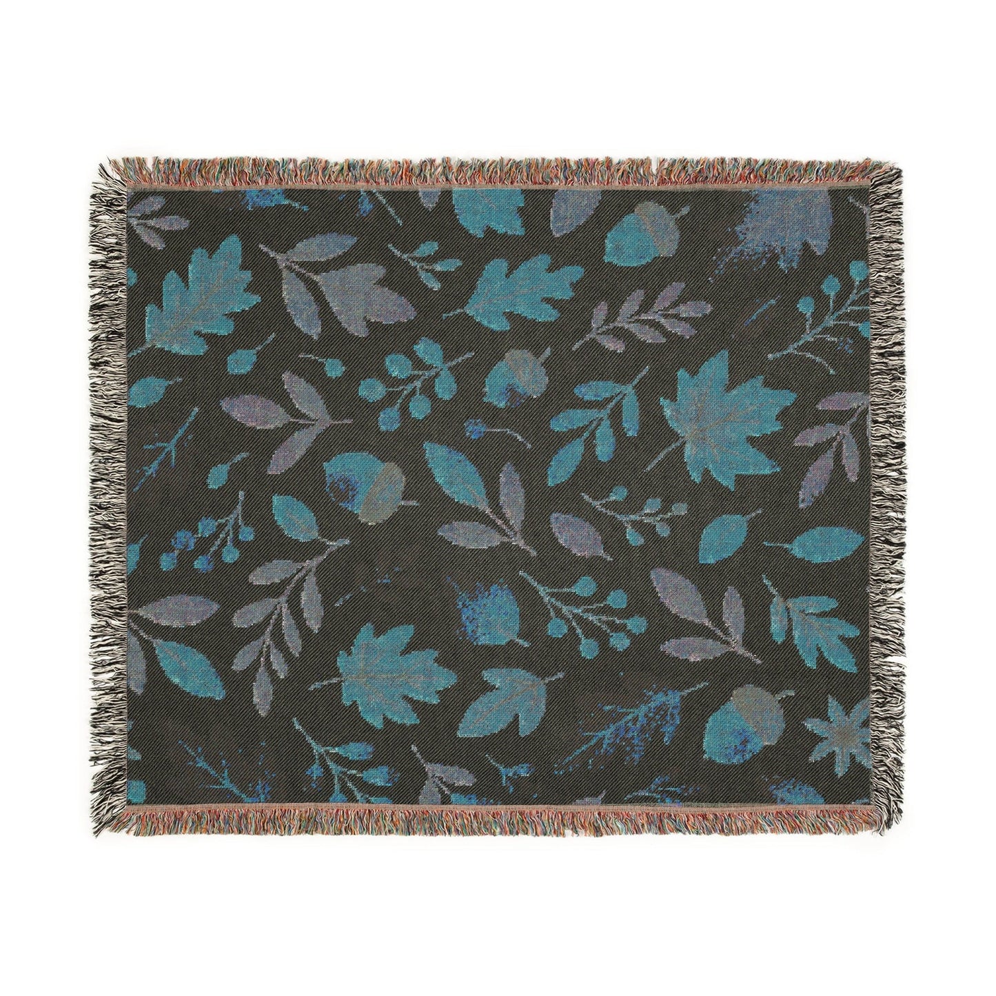 Printify Home Decor Woven Blanket Autumn Cozy Up