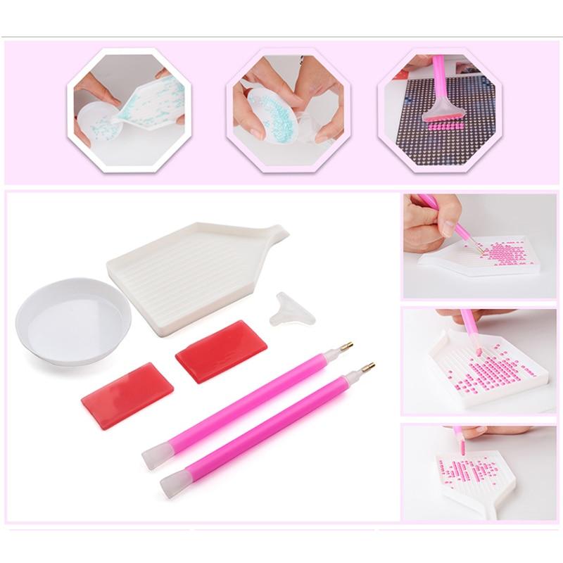 Amazello home decor 5D Diamond Painting Snow Scene