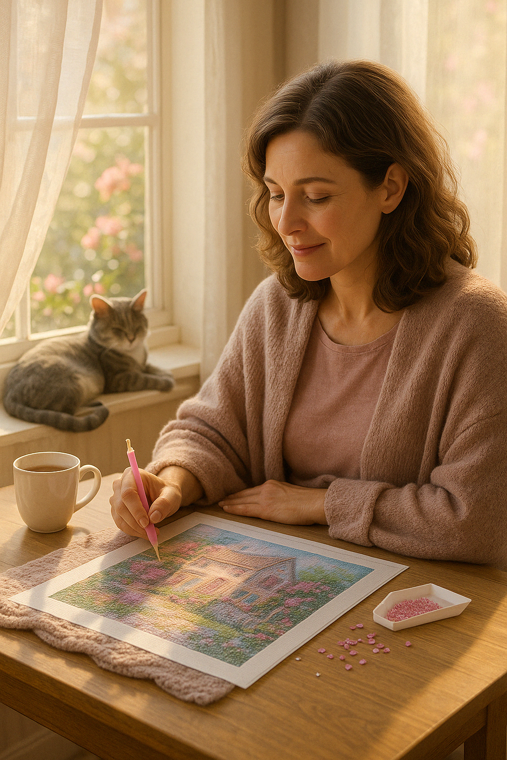 why women over 35 are falling in love with diamond painting