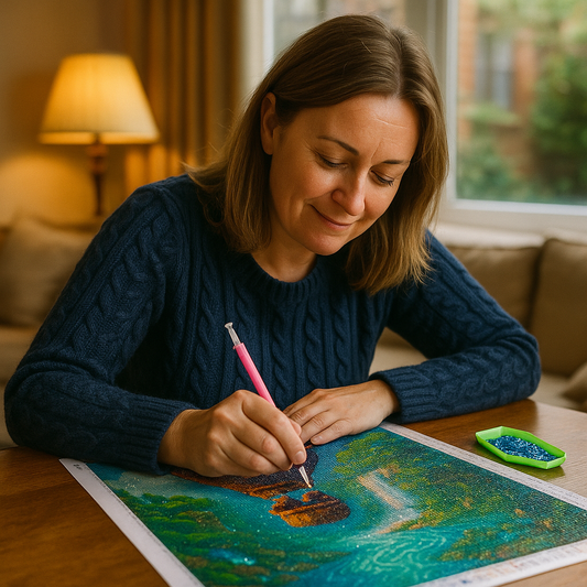 Why Diamond Painting Feels Like Therapy (And Why We All Need It Right Now) ✨