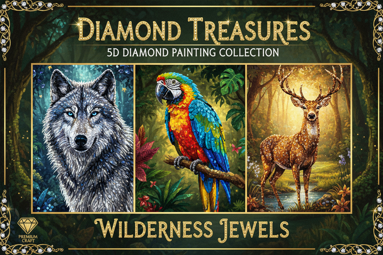 5D Diamond Paintings Animals