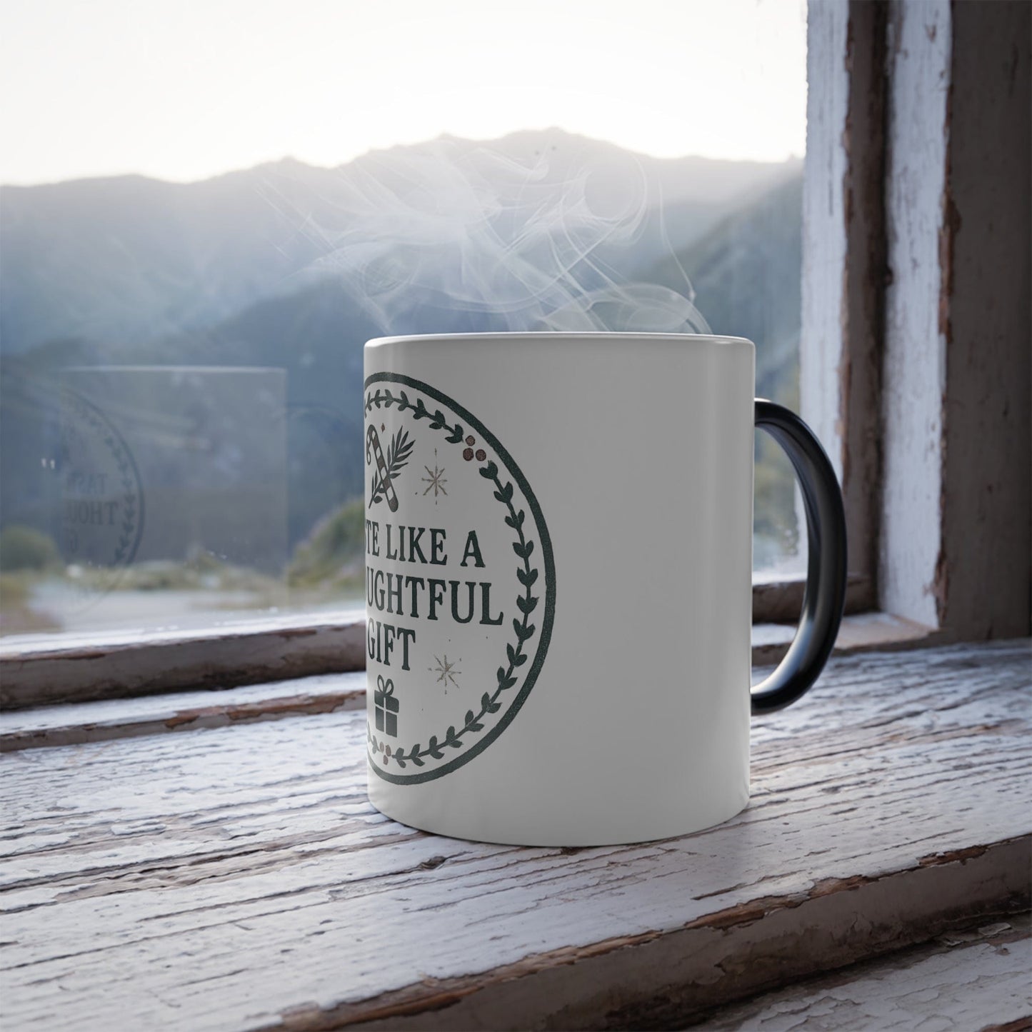 Printify Mug 11oz 11oz Color Morphing Mug — “Taste Like a Thoughtful Gift”