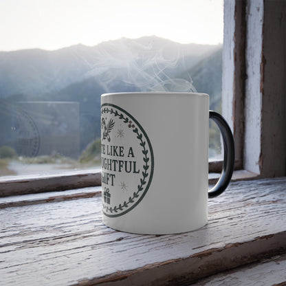 Printify Mug 11oz 11oz Color Morphing Mug — “Taste Like a Thoughtful Gift”