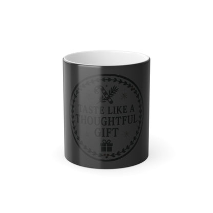 Printify Mug 11oz 11oz Color Morphing Mug — “Taste Like a Thoughtful Gift”