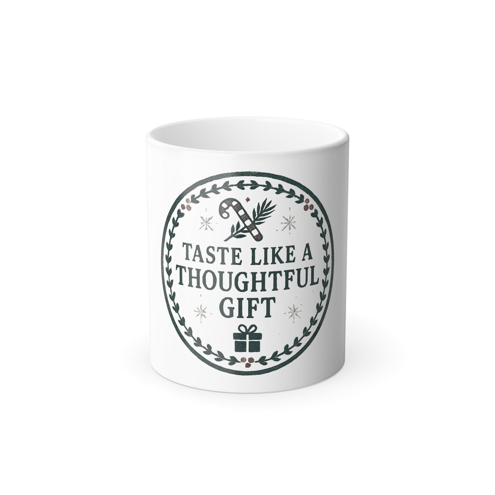 Printify Mug 11oz 11oz Color Morphing Mug — “Taste Like a Thoughtful Gift”