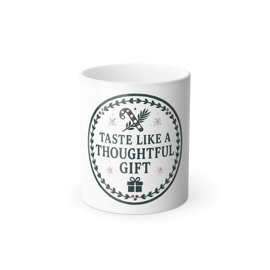 Printify Mug 11oz 11oz Color Morphing Mug — “Taste Like a Thoughtful Gift”