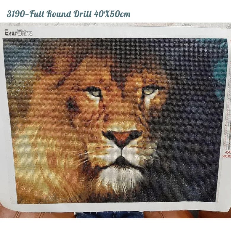 Amazello Arts & Crafts 5D Diamind Painting Mini Lion Collection