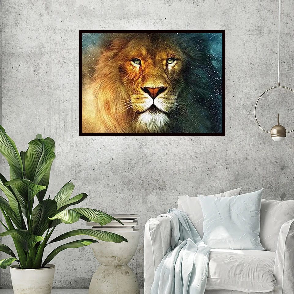 Amazello Arts & Crafts 5D Diamind Painting Mini Lion Collection