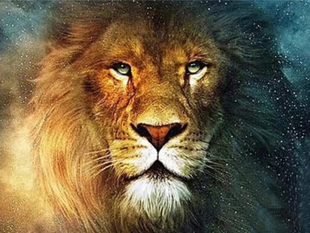 Amazello Arts & Crafts 3190 / Full Round 45X60cm 5D Diamind Painting Mini Lion Collection